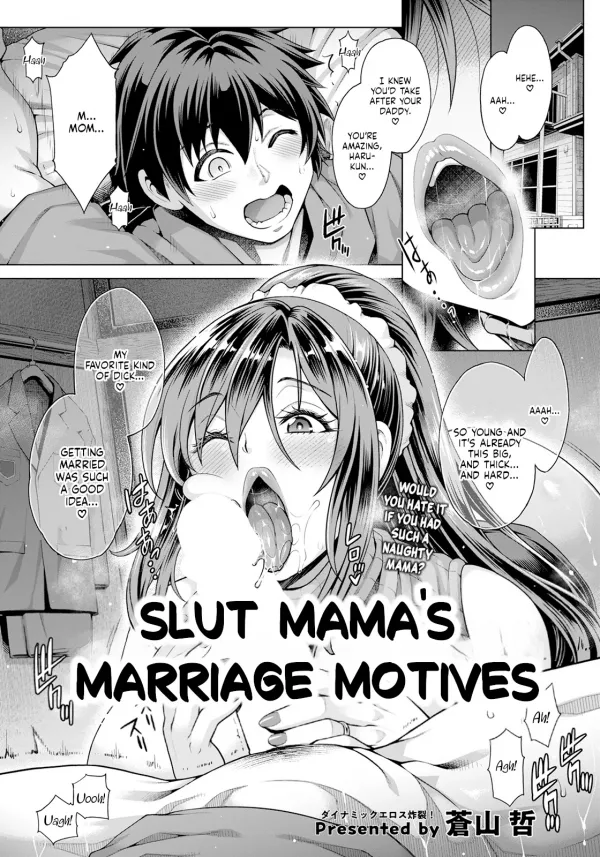 Slut Mama's Marriage Motives Slut Mama's Marriage Motives